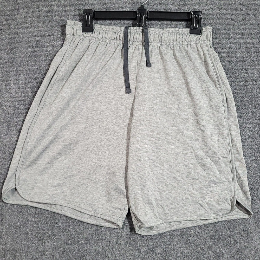 Tapout MMA Shorts‎ Men's Medium Fighter Gray Gym Workout UFC Y2K